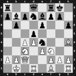 1934 Leningrad – Round 1 – Riumin, Nikolai – 1-0 – Rabinovich, Ilya Mar – G22