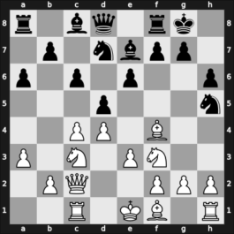 1934 Leningrad – Round 1 – Alatortsev, Vladimir N. – 1-0 – Sokolsky, Boris – G44