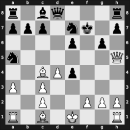 1934 Leningrad – Round 1 – Romanovsky, Pjotr – 1-0 – Yudovich, Mikhail M – G55