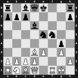 1934 Leningrad – Round 1 – Chekhover, Vitaly – 0-1 – Rabinovich, Ilya Mar – G57