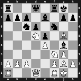 1934 Leningrad – Round 1 – Lisitsin, Georgy – 0-1 – Riumin, Nikolai – G59