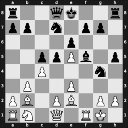 1934 Leningrad – Round 1 – Romanovsky, Pjotr – 1-0 – Lisitsin, Georgy – G60