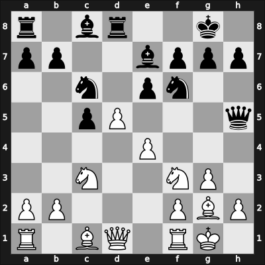 1934 Leningrad ch-URS – Round 1 – Ragozin, Viacheslav – 1/2-1/2 – Rauzer, Vsevolod – G3