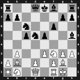1934 Leningrad ch-URS – Round 1 – Mazel, Isaak Y – 1-0 – Ilyin Zhenevsky, Alexander – G5