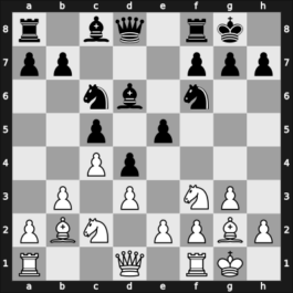 1934 Leningrad ch-URS – Round 1 – Yudovich, Mikhail M – 1/2-1/2 – Dubinin, Peter – G7