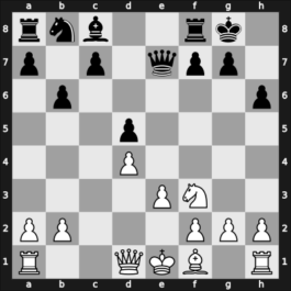 1934 Leningrad ch-URS – Round 1 – Chekhover, Vitaly – 1/2-1/2 – Makogonov, Vladimir – G9