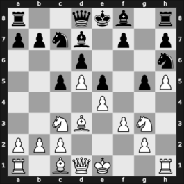 1934 Leningrad ch-URS – Round 1 – Riumin, Nikolai – 1-0 – Rabinovich, Ilya Mar – G11