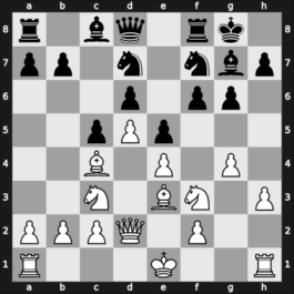 1934 Leningrad ch-URS – Round 1 – Makogonov, Vladimir – 1-0 – Bohatyrchuk, Fedir Parfenovych – G15