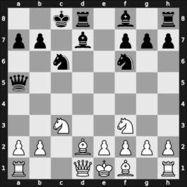1934 Leningrad ch-URS – Round 1 – Alatortsev, Vladimir N. – 1-0 – Ilyin Zhenevsky, Alexander – G25