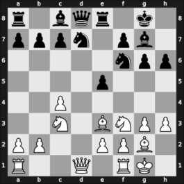 1934 Leningrad ch-URS – Round 1 – Veresov, Gavriil – 0-1 – Bohatyrchuk, Fedir Parfenovych – G48