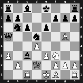1934 Leningrad ch-URS – Round 1 – Levenfish, Grigory – 1-0 – Ilyin Zhenevsky, Alexander – G74