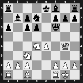 1934 Leningrad ch-URS – Round 1 – Bohatyrchuk, Fedir Parfenovych – 1-0 – Freiman, Sergey Nikolaevich – G123