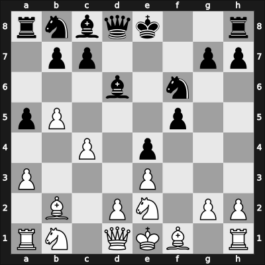 1934 Leningrad ch-URS – Round 1 – Mazel, Isaak Y – 1/2-1/2 – Alatortsev, Vladimir N. – G150