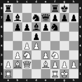 1934 Leningrad ch-URS – Round 1 – Lisitsin, Georgy – 1/2-1/2 – Rabinovich, Ilya Mar – G158