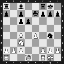 1934 Mar del Plata – Round 3 – Alarcon Molina, Joshua Dylan – 1/2-1/2 – Piazzini, Luis – G21