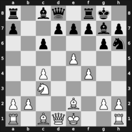 1934 Maribor – Round 6 – Vidmar, Milan Jr – 1/2-1/2 – Drezga, Tihomil – G25