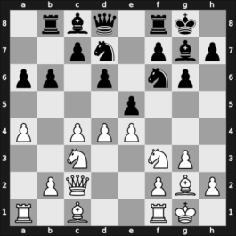 1934 Sitges – Round 12 – Del Valle Domenech, Rafael – 1/2-1/2 – Prins, Lodewijk – G71