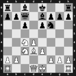 1934 Ujpest – Round 1 – Gruenfeld, Ernst – 1/2-1/2 – Pirc, Vasja – G35