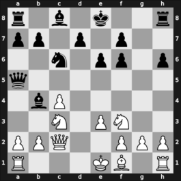 1934 Ujpest – Round 1 – Stahlberg, Gideon – 1/2-1/2 – Gruenfeld, Ernst – G44