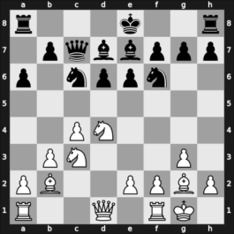 1934 Ujpest – Round ? – Tartakower, Savielly – 1/2-1/2 – Eliskases, Erich – G114
