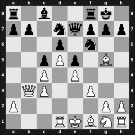 1934 Zuerich – Round 1 – Nimzowitsch, Aron – 0-1 – Henneberger, Walter – G40