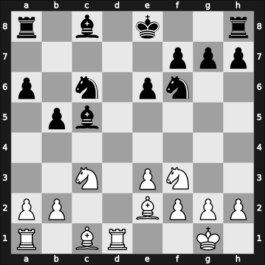 1935 Argentina – Round 1 – Grau, Roberto G – 1/2-1/2 – Piazzini, Luis – G5