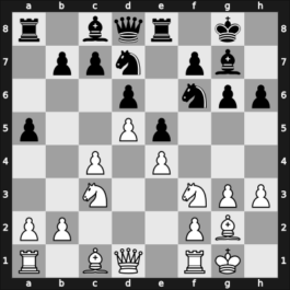 1935 BCF Ch 28. Major Open – Round 4 – Menchik, Vera – 1-0 – Butcher, Alfred Joseph – G7