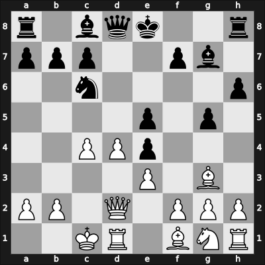 1935 BCF Ch 28. Major Open – Round 11 – Reshevsky, Samuel – 1-0 – Prins, Lodewijk – G14
