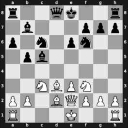 1935 Bad Nauheim – Round 1 – Ahues, Carl – 1/2-1/2 – Eliskases, Erich – G5