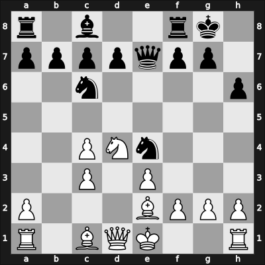 1935 Barcelona – Round 1 – Flohr, Salo – 1-0 – Koltanowski, George – G3