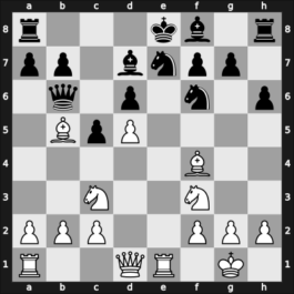 1935 Barcelona sim – Round 1 – Alekhine, Alexander – 1/2-1/2 – Duffo, E. – G6