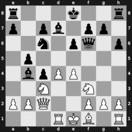 1935 Buenos Aires – Round 1 – Grau, Roberto G – 1/2-1/2 – da Silva Rocha, Adhemar – G10