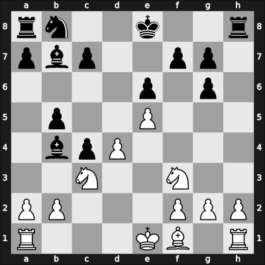 1935 Buenos Aires – Round 1 – Palau, Luis – 1/2-1/2 – Maderna, Carlos – G36