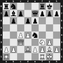 1935 Copenhagen – Round 1 – Dithmer, A. – 0-1 – Andersen, Erik – G13