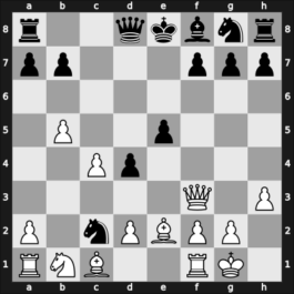 1935 GER Ch 3rd – Round 10 – Lachmann, Hans G – 0-1 – Richter, Kurt P – G15