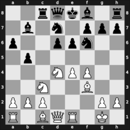 1935 GER Ch 3rd – Round 11 – Richter, Kurt P – 1-0 – Reinhardt, Enrique – G16