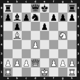 1935 GER Ch 3rd – Round 14 – Richter, Kurt P – 1-0 – Brinckmann, Alfred – G19