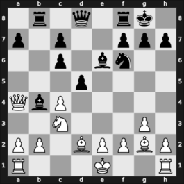 1935 Hastings3536 – Round 1 – Alexander, Conol Hugh – 1/2-1/2 – Michell, Reginald – G1