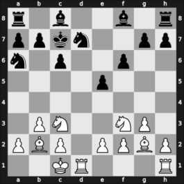 1935 Hastings3536 – Round 1 – Tartakower, Savielly – 1/2-1/2 – Koltanowski, George – G4