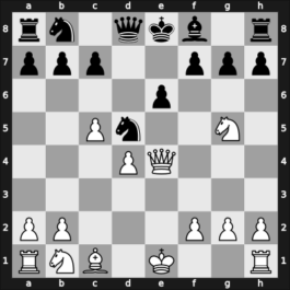 1935 Hastings3536 – Round 4 – Bellod Thomas, Gonzalo – 0-1 – Flohr, Salo – G20