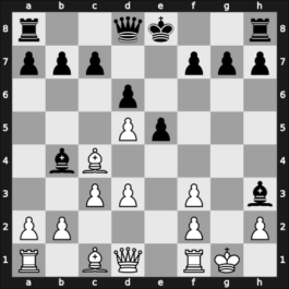 1935 Hastings3536 – Round 6 – Tartakower, Savielly – 1-0 – Alexander, Conol Hugh – G28