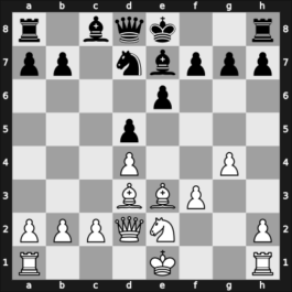 1935 Margate – Round 3 – Milner Barry, Philip – 1/2-1/2 – Reilly, Brian – G17