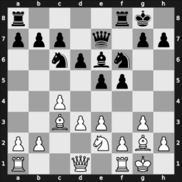 1935 Margate – Round 6 – Thomas, George Alan – 1/2-1/2 – Mieses, Jacques – G29