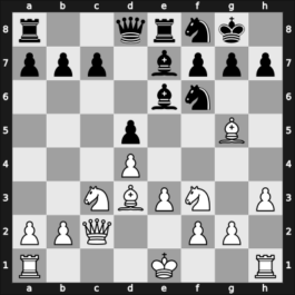 1935 Margate – Round 6 – Reshevsky, Samuel – 1-0 – Menchik, Vera Frantsevna – G30