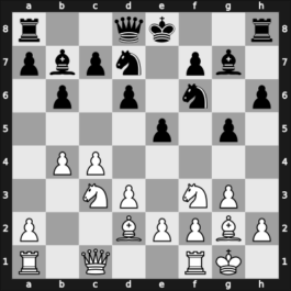 1935 Margate – Round 9 – Menchik, Vera Frantsevna – 1-0 – Milner Barry, Philip – G45
