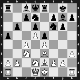 1935 Moscow – Round 1 – Zagoriansky, Evgeny – 1-0 – Althausen – G4