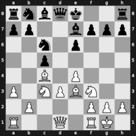 1935 Moscow – Round 3 – Botvinnik, Mikhail – 1-0 – Menchik, Vera Frantsevna – G15