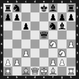 1935 Moscow – Round 5 – Bohatyrchuk, Fedir Parfenovych – 0-1 – Chekhover, Vitaly – G27