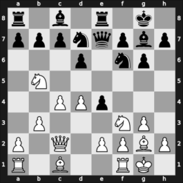 1935 Moscow – Round 10 – Rabinovich, Ilya Mar – 1-0 – Lilienthal, Andor – G46