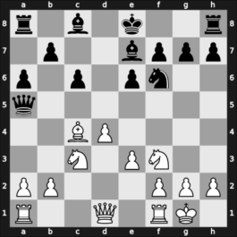 1935 Moscow – Round 10 – Menchik, Vera Frantsevna – 0-1 – Lasker, Emanuel – G47
